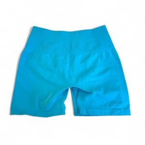 AUROLA Power Workout Shorts Seamless Active Short Blue